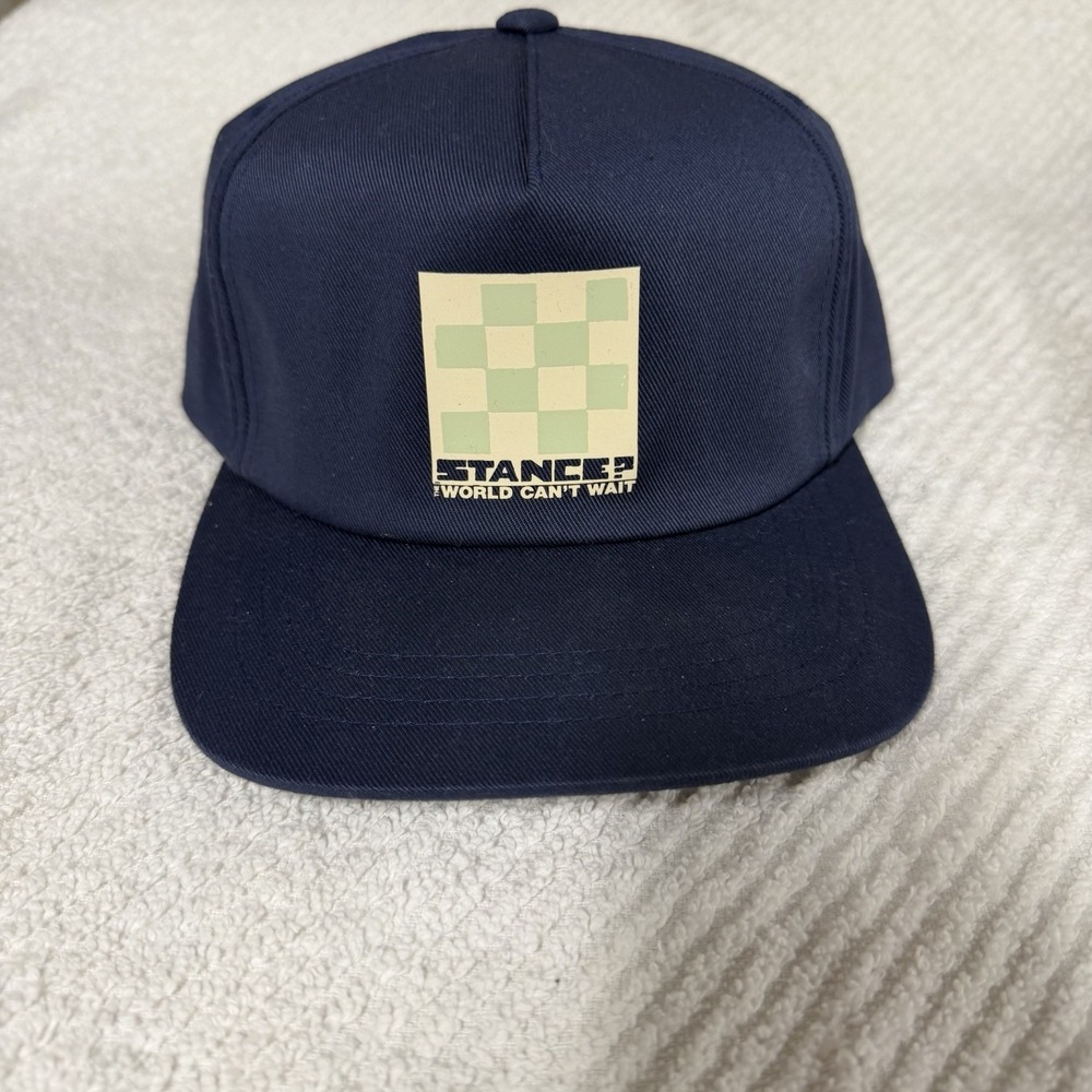 Stance Butterblend Shock Cord Adjustable Cap Navy Blue Comfort